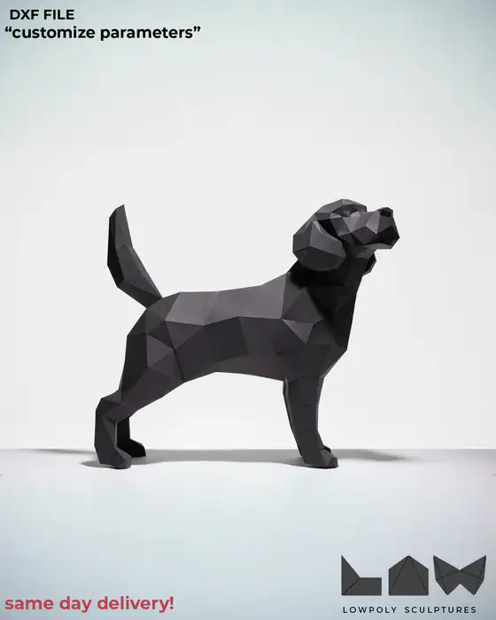 Beagle technical DXF preview