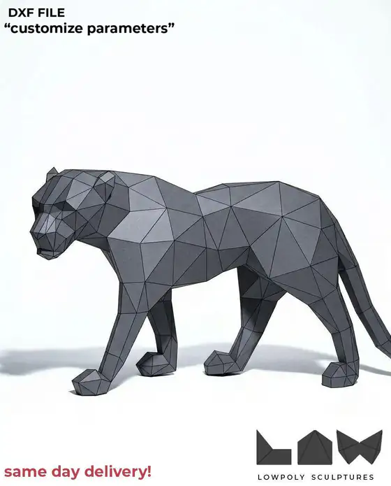 Black Panther technical DXF preview