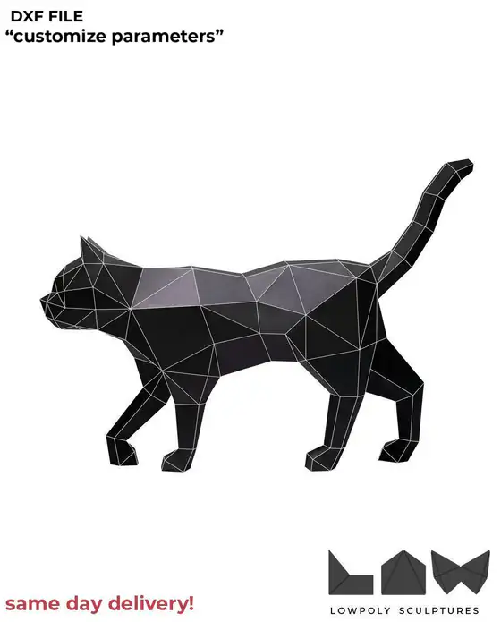 Cat Walk technical DXF preview