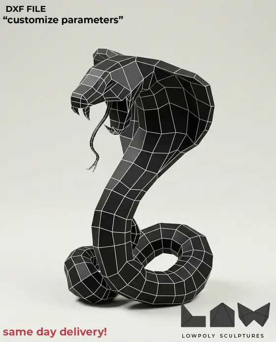 Cobra technical DXF preview