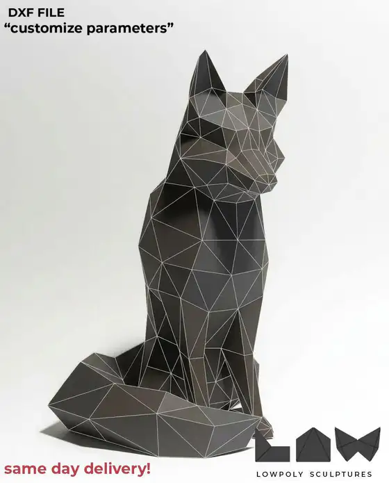 Fox Sit technical DXF preview