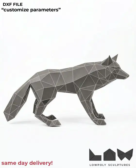 Wolf Stand technical DXF preview